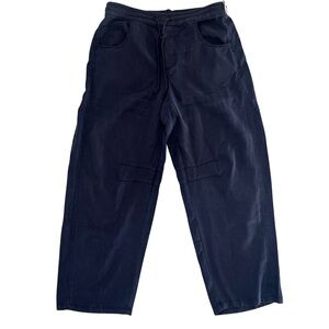 NWT YFB Young Fabulous & Broke Navy Lyocell Drawstring Pants Sz L $158 MSRP